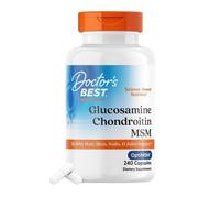 Doctor's Best Glucosamine Chondroitin MSM avec OptiMSM - 240 Veg Capsules