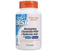 Doctor's Best Glucosamine Chondroïtine MSM + Acide Hyaluronique - 150 Capsules