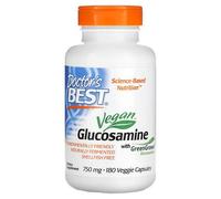 Doctor's Best Glucosamine Vegan Avec Glucosamine Greengrown, 750 Mg, 180 Capsules Végétariennes