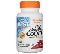 Doctor's Best High Absorption CoQ10 with BioPerine 100 mg - 120 Veg Capsules