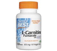 Doctor's Best L-Carnitine Fumarate avec Biosint Carnitines 855 mg - 60 Veg Capsules