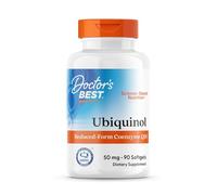 Doctor's Best, Meilleur Ubiquinol, Doté de Kaneka QH, 50 mg, 90 Gélules