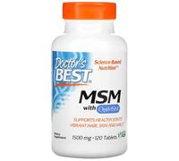 Doctor's Best - MSM avec OptiMSM | MSM de haute qualité - 120 comprimés