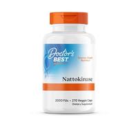 Doctor's Best, Nattokinase, 2.000FU, 270 Capsules végétaliennes, Testé en Laboratoire, Sans Gluten, Végétarien