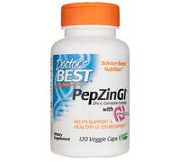Doctor's Best PepZin GI, Complexe Zinc-L-Carnosine - 120 Veg Capsules