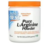 Doctor's Best Poudre De L-Arginine Pure, 300 G (10.6 Oz)
