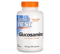 Doctor's Best Sulfate De Glucosamine, 750 Mg, 180 Capsules