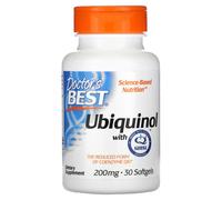 Doctor's Best Ubiquinol avec Kaneka 200 mg - 30 Capsules Molles