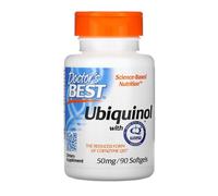Doctor's Best Ubiquinol avec Kaneka, 50 mg, 90 gélules molles