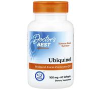 Doctor's Best Complément alimentaire Ubiquinol de Kaneka 100 mg – 60 gélules