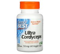 Doctor's Best Ultra Cordyceps 750 mg - 60 Veg Capsules