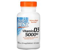 Doctor's Best Vitamine D3 5000 UI - 720 capsules molles