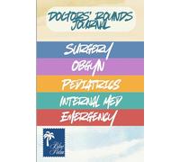 Doctors’ Rounds Case Logbook: Two-Page Patient Case Journal for Surgery, OB/GYN (OBGYN), Pediatrics, Internal Medicine & Emergency-Presentation, ... Follow-Up, Clinical Pearls (6×9, 150 pages)