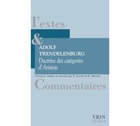 Doctrine des catégories d'Aristote: Une enquête