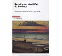 Doctrines et réalité(s) du bonheur - Félicien Lemaire - Mare & Martin - broché - Etude
