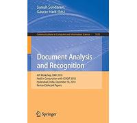 Document Analysis And Recognition