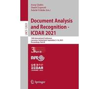 Document Analysis And Recognition - Icdar 2021