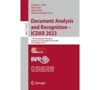 Document Analysis And Recognition - Icdar 2023