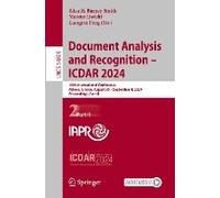 Document Analysis And Recognition - Icdar 2024