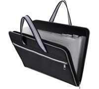 Document Bag With 13 Compartments,Expandable A4 Accordion Document Holder Folder Waterproof For Office,School,Travel
