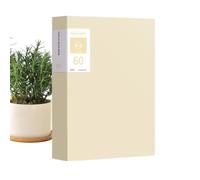 Document Organizer, 60 Pocket File Folder, Clear Multi Layer Storage Book | Document Organizer, 60 Pocket File Folder, Clear Sheet Storage, Multi Layer Book Design for Office Papers, Records & Document