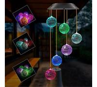 Document-Proxy Chang Mirror Ball Lamp,Solar 62 Wind,Trendy E Mobile,Face Light,Garden Landscape,Atoway Festival Decor