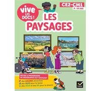 Documentaire Vive le - tome 3 - Les paysages - Mon p'tit docu CM1 - Valérie Videau - Hatier - broché - Scolaire / Universitaire