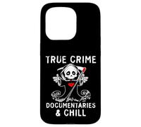 Documentaires Mignons sur Le Vrai Crime et Amateurs de Cas froids Coque pour iPhone 15 Pro