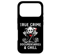 Documentaires Mignons sur Le Vrai Crime et Amateurs de Cas froids Coque pour iPhone 17 Pro