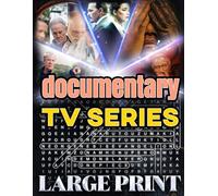Documentary TV Series Word Search (Large Print): 100 puzzles spotlighting U.S. true-story shows - 2,000 hidden words • answers included