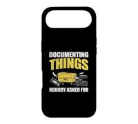 Documenter des Choses Que Personne n'a demandées aux mordus de documentaires Amusants Coque pour iPhone Air