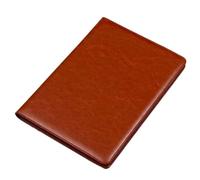 Documents En Cuir Porte-documents A4 en cuir for homme et femme, organiseur de documents, porte-papiers, bloc-notes, papeterie bureau(Brown)