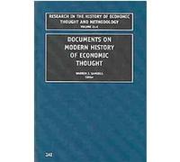 Documents on Modern History of Economic Thought, Research in the History of Economic Thought and Methodology Series J. E. Biddle, W. J. Samuels (Auteur)