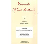 Documents Stephane Mallarme