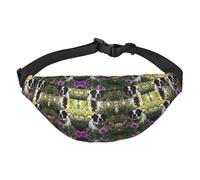 Dod in the garden Sac banane imperméable avec 3 poches zippées pour course à pied et voyage, noir, taille unique, tendance, noir, taille unique, Noir , Taille unique, Mode