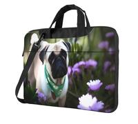 Dod In The Garden Sac pour ordinateur portable 15,6 pouces avec bandoulière imperméable pour ordinateurs portables de 13", 14", 15,6", 3D., 13 inch