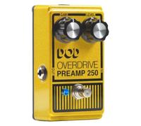 DOD Overdrive Preamp 250 DOD250 Pédale d'effet pour Guitare Jaune