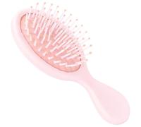 DODAMOUR Petit peigne à coussin d'air, brosse de massage du cuir chevelu, brosse démêlante douce pour homme et femme, peigne de massage ovale idéal pour cheveux humides et secs (rose)