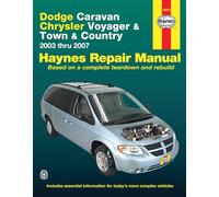 Dodge Caravan Chrysler Voyager & Town & Country: 2003 thru 2007