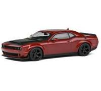 Solido – Voiture miniature – Dodge Challenger SRT Demon 2018 V8 6.2L – 1/43 Rouge/Noir