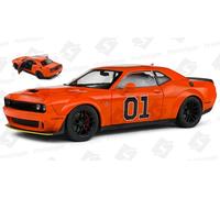 Dodge Challenger R/T #01 Scat Pack 2023 "GENARL LEE TRIBUTE" ORANGE 1:18 Modèle