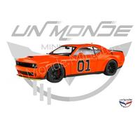 Solido Voiture miniature Dodge Challenger R/T Scat Pack Widebody Orange 1:18 2023