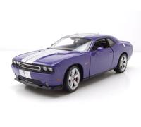 Dodge Challenger SRT 2012 Violet Modèle Réduit 1:24 Welly
