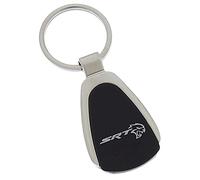 Dodge Challenger SRT Hellcat Hell Cat Black Teardrop Keychain Key Chain Fob Ring Lanyard