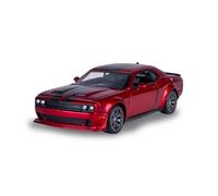JAMARA 402614 Dodge Challenger SRT Jailbreak Diecast 1:36 2 en 1 - Jouet Miniature pour Enfants, idée Cadeau pour Enfants, Ouverture/Fermeture Manuelle, Tuning