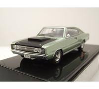 Dodge Charger 1967 Vert Métallique Modèle Réduit 1:43 Ixo Models