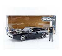 Dodge Charger *fast and furious*, noir 1970 1/24 Jada