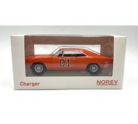 Dodge Charger Général Lee Shériff fais-moi peur 1/43 Norev Neuf boite d'origine