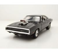Dodge Charger R/T 1970 Noir Fast & Furious F9 Modèle Auto 1:24 Jada Toys