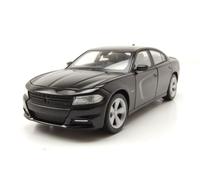Dodge Charger R/T 2016 Noir Modèle Réduit 1:24 Welly